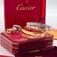 اكسسوارات كارتير اساوره وخاتم مع الملحقات الاصلي