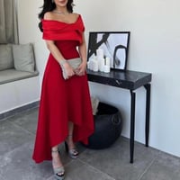 فستان تفته مطفي راااقي + صدر تفته واقف لمعه