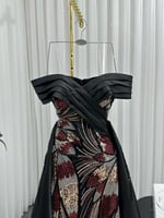 فستان سهرة نوع القماش _ ميكادو ترتر