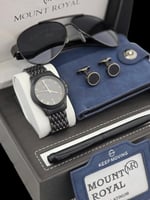 ساعة رجالية استيل فخمة بجودة عالية