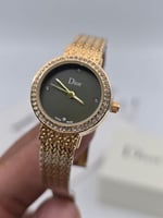 ساعات ديور النسائية حصير الحجم الميني