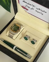 هدي من تحب ◼️ طقم ساعه. ▪️ساعة شكل كارتير . ▪️قلم...