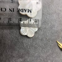 بروش صدف ورده مطلي ذهب