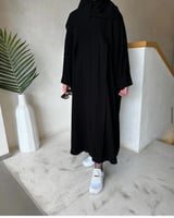 القماش كريب كوبا + مع طرحة