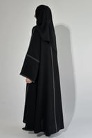 القماش كريب ملكي + طرحة