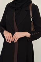 القماش كريب ملكي + طرحة