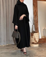 القماش كريب ملكي +طرحه