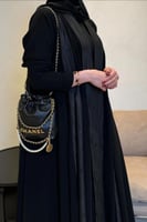 القماش كريب ملكي +جاكار +طرحة