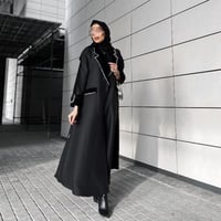 القماش تفته + مخمل + طرحة