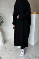 القماش كريب كوبا + مع طرحة