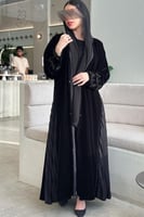 القماش مخمل + طرحة