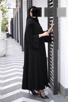 القماش كريب ملكي +طرحه