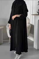 القماش كريب ملكي+ طرحة