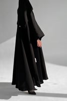 القماش كريب انترنت كوري +طرحة