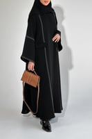 القماش كريب ملكي + طرحة