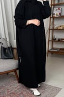 القماش كريب ملكي +طرحة