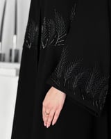 القماش كريب ملكي + طرحة