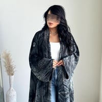 عباية توليب – شيفون مبطن ربع كلوش