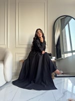 عباية إيليت – كريب فاخر بقصة A Line