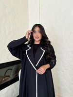 عباية بليزر – كريب تايلندي نص كلوش