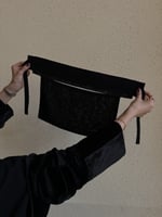 نقاب مرد ربط - مطاط مستقيم