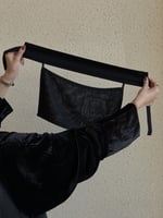 نقاب ربط مطاط مستقيم مقوى