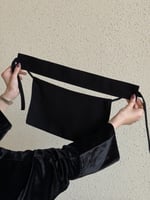 نقاب حرير ربط جميع المقاسات