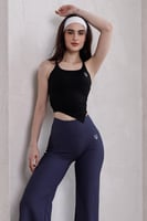 VIRAL TANK BRA BLACK دعم عالي