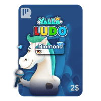 بطاقة شحن يلا لودو - 2 دولار ألماس