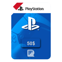 بطاقة بلايستيشن - 50 دولار