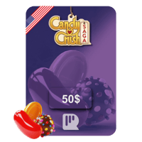 بطاقة كاندي كراش ساغا – 50 دولار