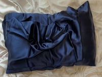 غطاء وساده - كحلي