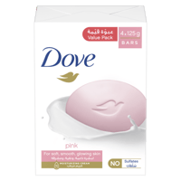 دوف بينك صابونة عبوة قيمة 4* 125 غ