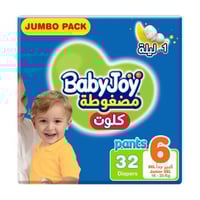 بيبي جوي كلوت مقاس (6) عبوة ميجا 32 كلوت