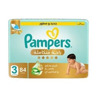 بامبرز عناية مميزة مقاس (3) وسط 5-9 كجم عبوة التوف...