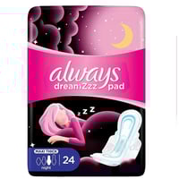 اولويز حساس ليلي كبير بالأجنحة 24 قطعة