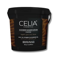 سيليا مقشر سكر رغوي بالقهوة وزيت اللوز 600 غ