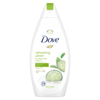 دوف سائل استحمام الانتعاش بالخيار 750مل