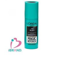 لوريال بخاخ فوري ماجيك تاتش لاخفاء لون الشعر أسود...