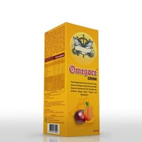 أوميجور بلس شراب اوميجا 3 بنكهة الخوخ والمانجو 150...