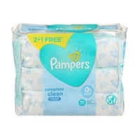 بامبرز مناديل مبللة للأطفال ( 1 + 2 ) 192 حبة