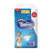 تيمو حفايض أطفال مقاس كبير ( 4 ) عدد 54 حفاضة