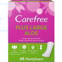 كيرفري حفائض يومية بلس 48 5 كبير بالصبار