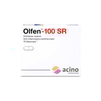 اولفين ممتد المفعول 100 مجم 10 كبسوله