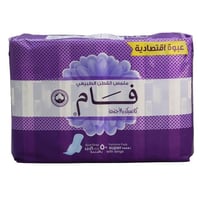 فام فوط صحية حجم كبير بالأجنحة 50 فوطة عبوة أقتصاد...