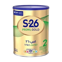 إس-26 حليب أطفال بروميل جولد رقم (2) 400 جم