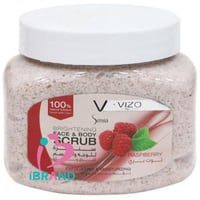 جلوبال ستار صنفرة للوجه والجسم بالتوت 600 جم