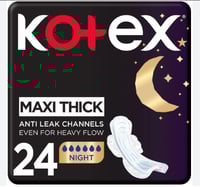 كوتكس ماكسي نايت تايم 24 فوطة