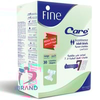 فاين كير حفاضات كبار السن كبير 30 قطعة