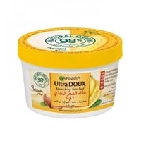 جارنييه الترا دوكس غذاء الشعر المغذي 3في1 بالموز 3...